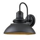 Outdoor Wall Sconce in Powder Coated Black 