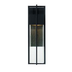 LED Outdoor Wall Sconce in Powder Coated Black