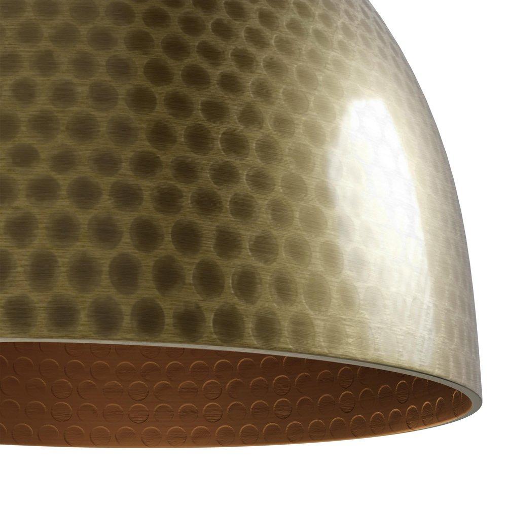3-Light Pendant Light in Aged Brass 