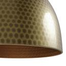 3-Light Pendant Light in Aged Brass 