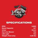 M12 FUEL 5-3/8 CIRCULAR SAW 