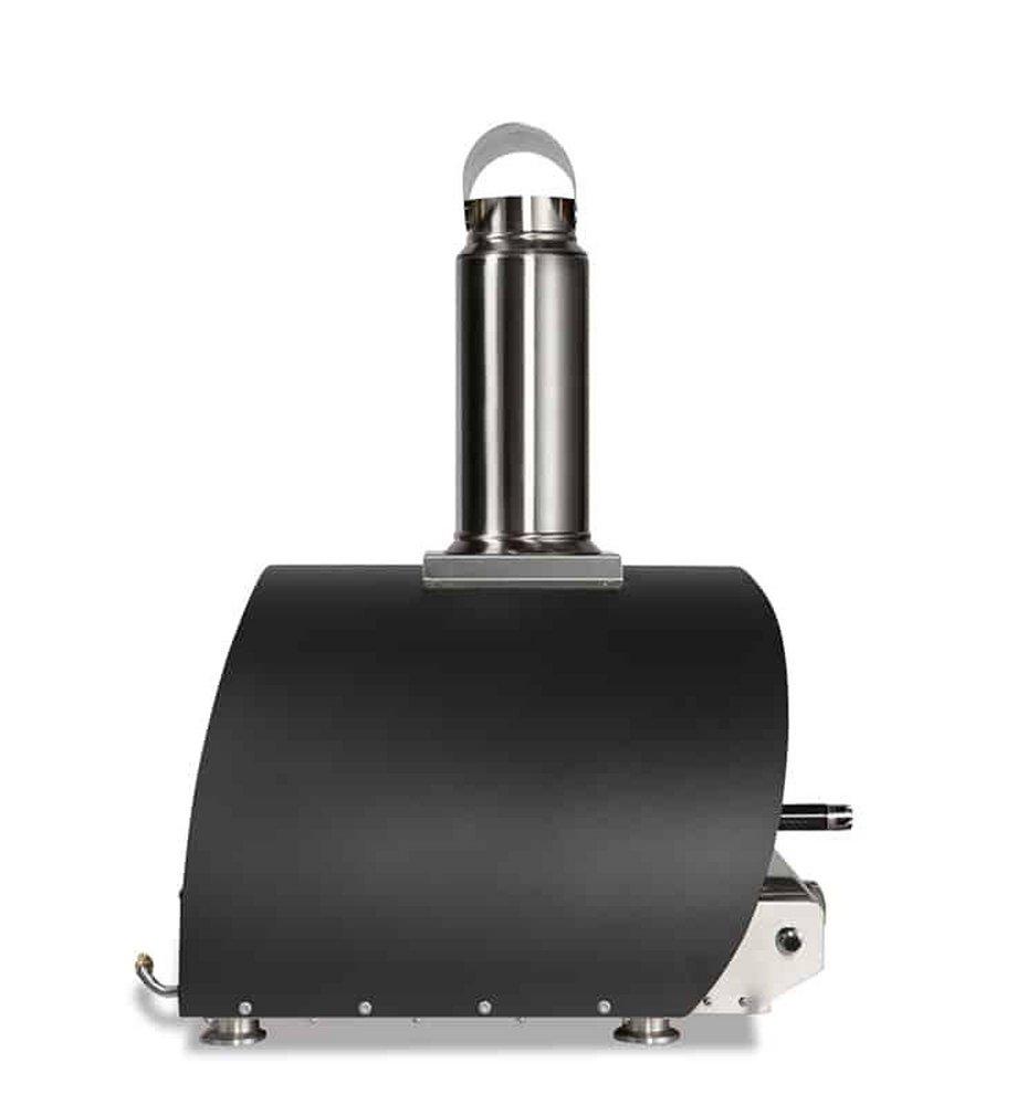 30  HYBRID MULTI-FUEL PIZZA OVEN IN MATTE BLACK LP 