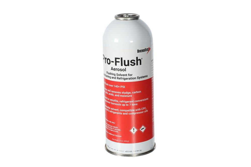 HVAC FLUSHING AEROSOL SOLVENT, 1LB REFILL 