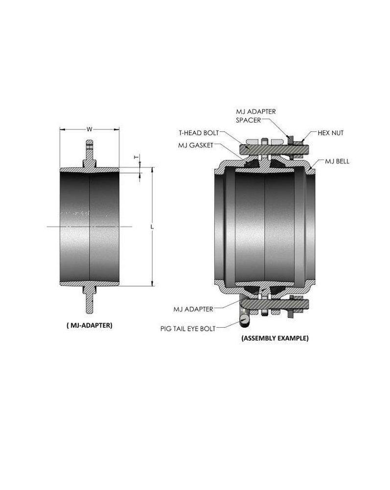 3 MJ COUPLER W/ MJ ACC KIT 