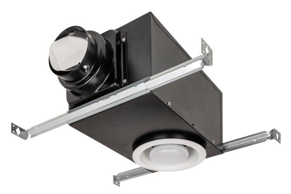 LIT, RECESSED, SINGLE SPEED, 80 CFM, 4 ROUND 