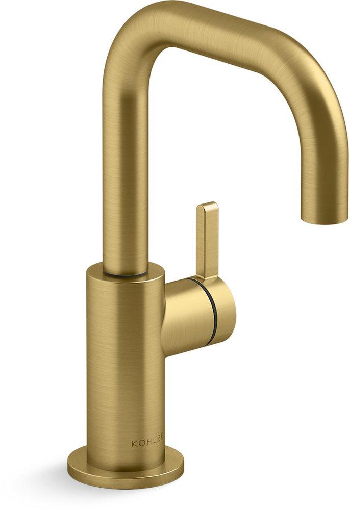 COMPONENTS BEVERAGE FAUCET VIBRANT BRUSHED MODERNE BRASS 