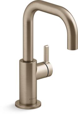 Single Handle Water Filter Faucet in Vibrant&reg; Brushed Bronze