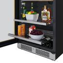24 in. 82 Can, 14 Wine Bottle Undercounter Wine and Beverage Cooler in Panel Ready with Glass Door (Left Hinged) 