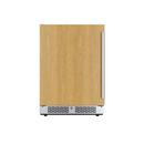 AVALLON 82 CAN AND 14 WINE BOTTLE CAPACITY 24 UNDERCOUNTER PANEL READY SOLID DOOR WINE AND BEVERAGE COOLER - LEFT HINGED 