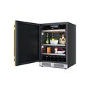 24 in. 82 Can, 14 Wine Bottle Undercounter Wine and Beverage Cooler in Panel Ready (Left Hinged) 