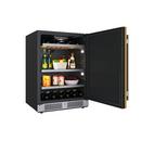 AVALLON 82 CAN AND 14 WINE BOTTLE CAPACITY 24 UNDERCOUNTER PANEL READY SOLID DOOR WINE AND BEVERAGE COOLER - RIGHT HINGED 