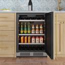 24 in. 82 Can, 14 Wine Bottle Undercounter Wine and Beverage Cooler in Panel Ready (Right Hinged) 