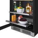 24 in. 82 Can, 14 Wine Bottle Undercounter Wine and Beverage Cooler in Stainless Steel (Right Hinged) 