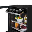 24 in. 82 Can, 14 Wine Bottle Undercounter Wine and Beverage Cooler in Stainless Steel (Right Hinged) 