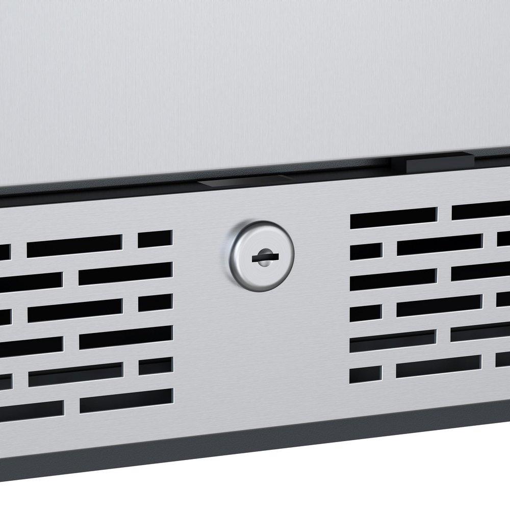 24 in. 82 Can, 14 Wine Bottle Undercounter Wine and Beverage Cooler in Stainless Steel (Right Hinged) 