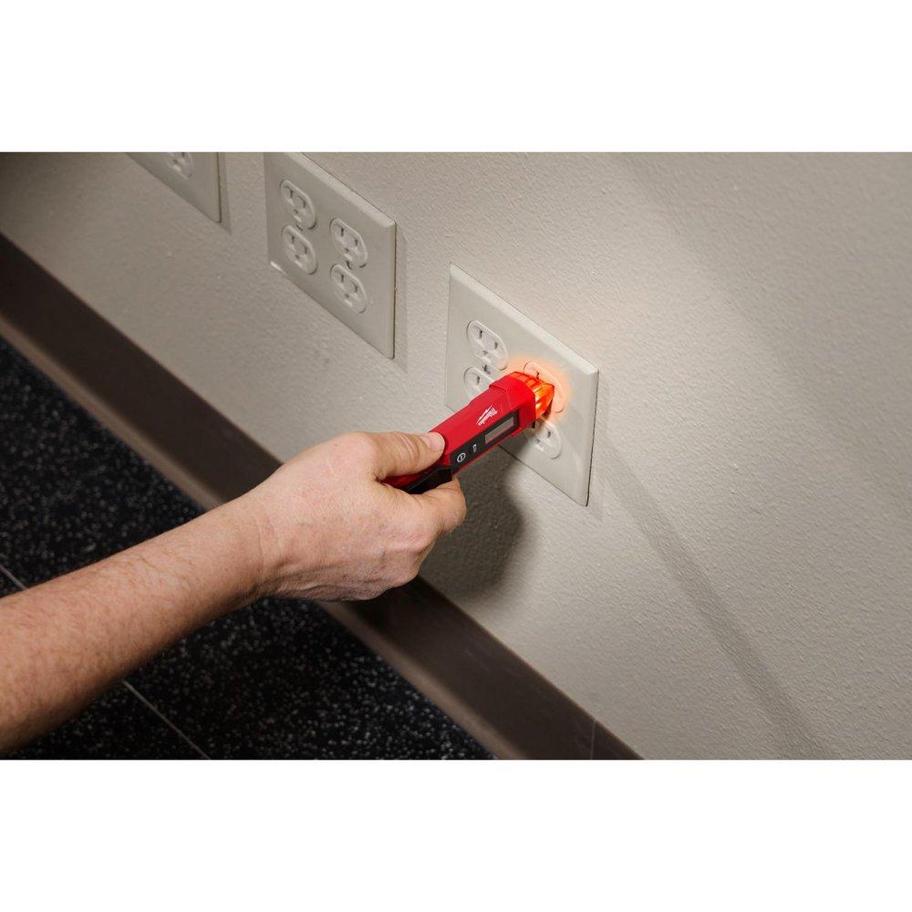 NON-CONTACT VOLTAGE DETECTOR W/ LASER INFRARED THERMOMETER 