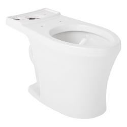 Elongated Toilet Bowl in White