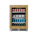 LANDMARK 24 SINGLE ZONE BEVERAGE COOLER RIGHT HINGE - PANEL READY GLASS 
