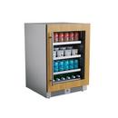 24 in.Right Hinge Beverage Cooler with Panel Ready Glass 