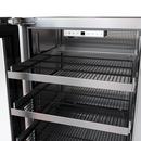 24 in. Left Hinge Beverage Cooler in Stainless Steel 