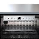 24 in. Left Hinge Beverage Cooler in Stainless Steel 