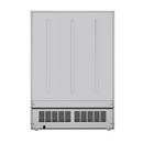 24 in. Left Hinge Beverage Cooler in Stainless Steel 