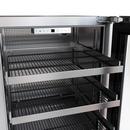24 in.Right Hinge Beverage Cooler in Stainless Steel 