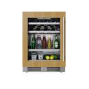 LANDMARK 24 SINGLE ZONE WINE & BEVERAGE COOLER LEFT HINGE - PANEL READY GLASS