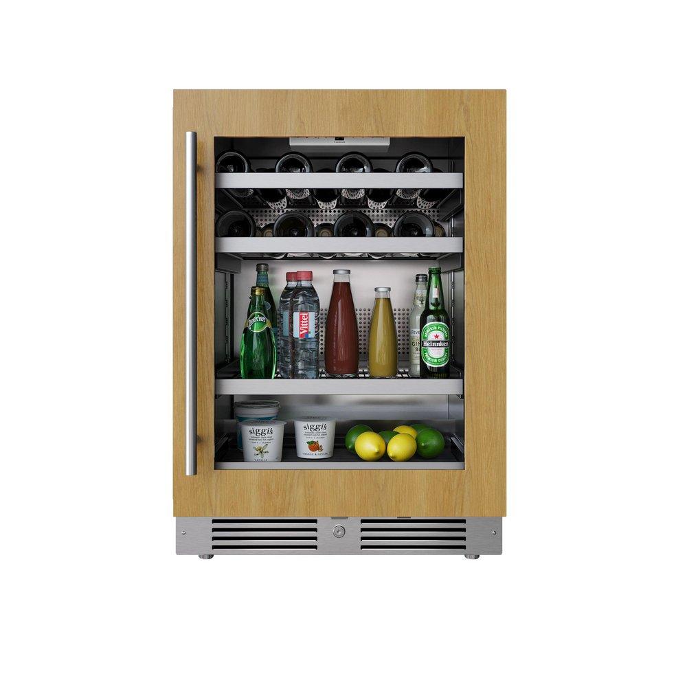 LANDMARK 24 SINGLE ZONE WINE & BEVERAGE COOLER RIGHT HINGE - PANEL READY GLASS 