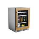24 in. Right Hinge Wine and Beverage Cooler with Panel Ready Glass 