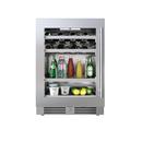 LANDMARK 24 SINGLE ZONE WINE & BEVERAGE COOLER LEFT HINGE - STAINLESS STEEL 