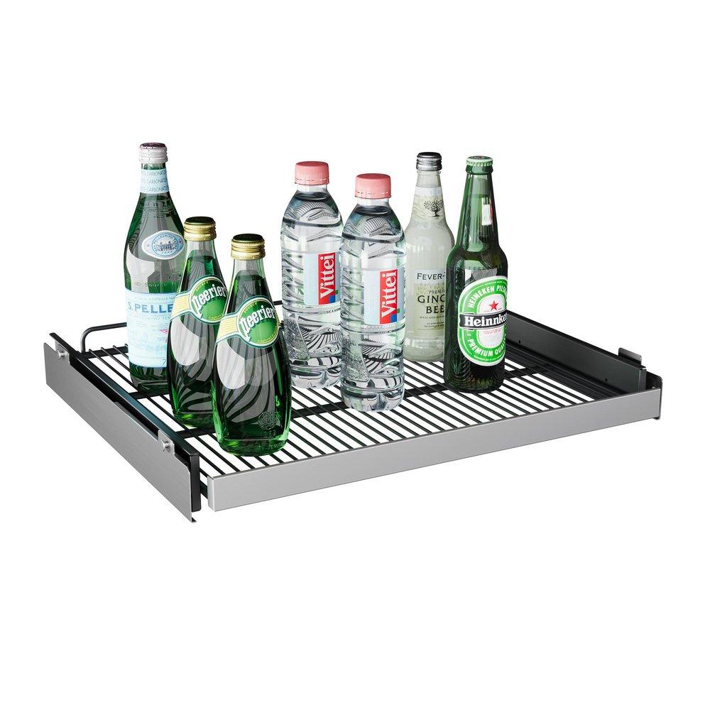24 in. Single Zone Left Hinge Wine Cooler in Stainless Steel 