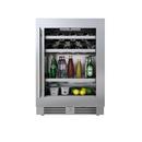 LANDMARK 24 SINGLE ZONE WINE & BEVERAGE COOLER RIGHT HINGE - STAINLESS STEEL 
