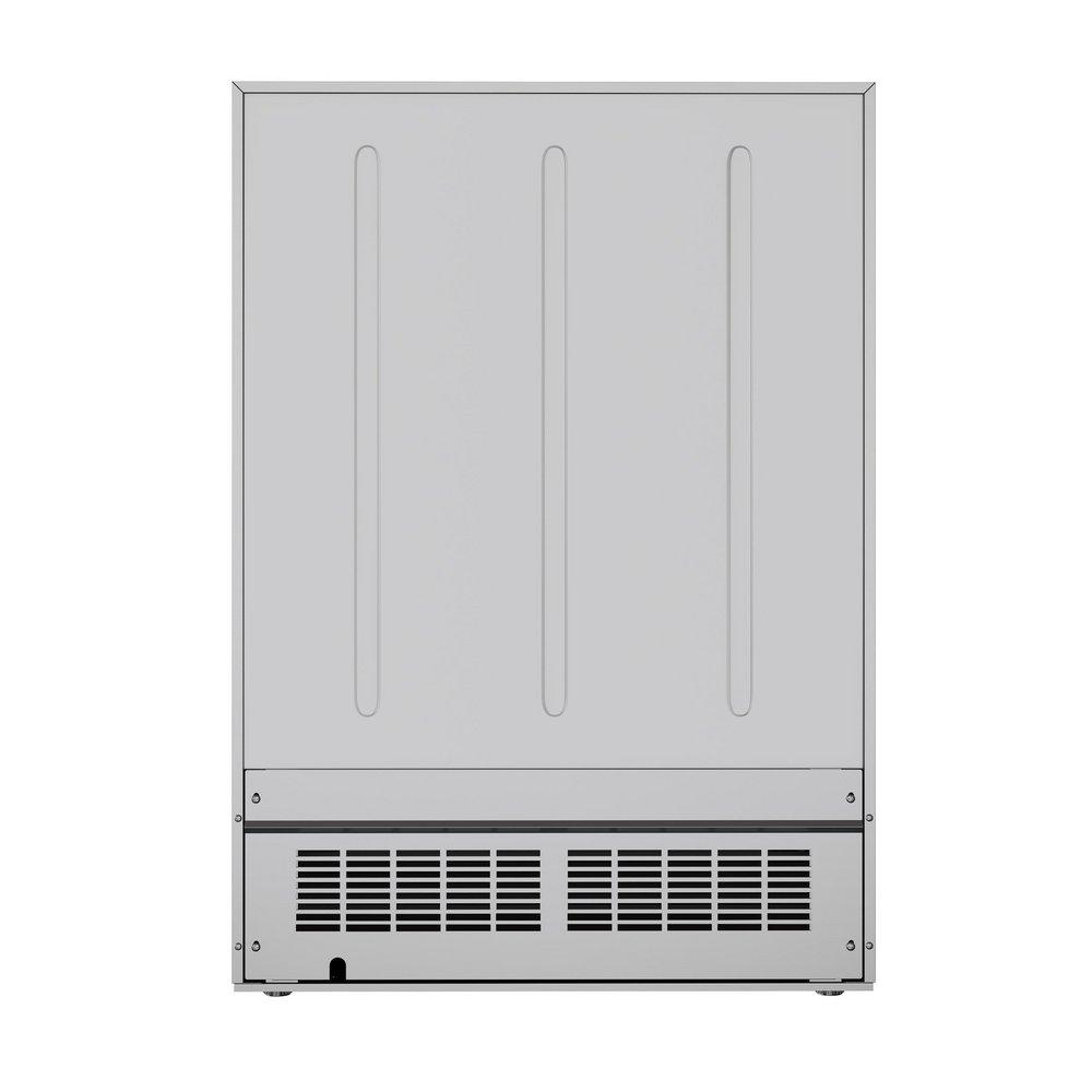 24 in. Right Hinge Wine and Beverage Cooler in Stainless Steel 