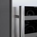 24 in. Right Hinge Wine and Beverage Cooler in Stainless Steel 