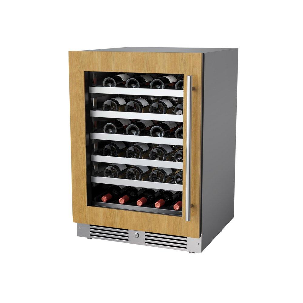 LANDMARK 24 SINGLE ZONE WINE COOLER LEFT HINGE - PANEL READY GLASS 