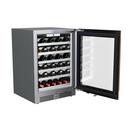 LANDMARK 24 SINGLE ZONE WINE COOLER RIGHT HINGE - PANEL READY GLASS 