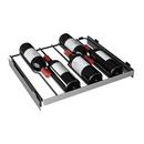 24 in. Single Zone Wine Cooler Left Hinge in Stainless Steel 