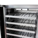24 in. Single Zone Wine Cooler Left Hinge in Stainless Steel 