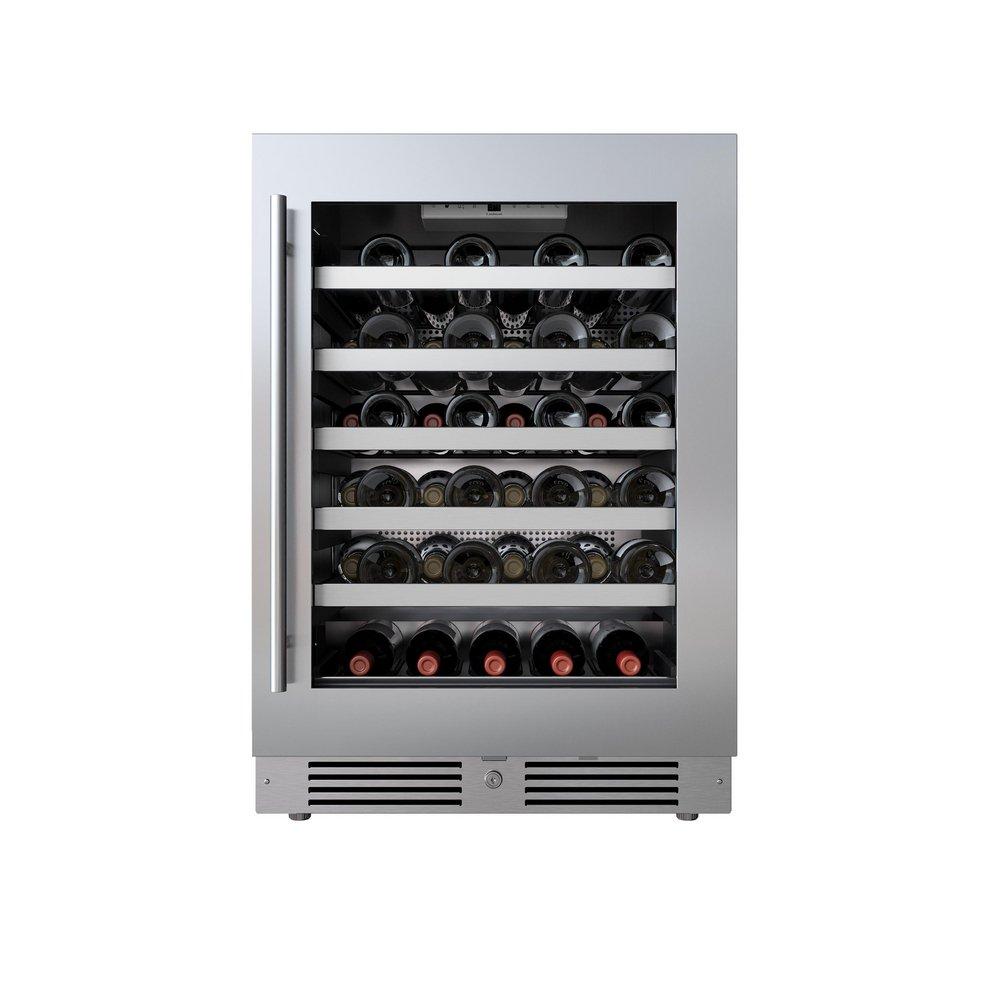 LANDMARK 24 SINGLE ZONE WINE COOLER RIGHT HINGE - STAINLESS STEEL 