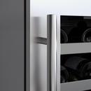 24 in. Right Hinge Wine Cooler in Stainless Steel 
