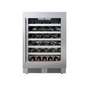 24 in. Right Hinge Wine Cooler in Stainless Steel 