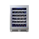 24 in. Right Hinge Wine Cooler in Stainless Steel 