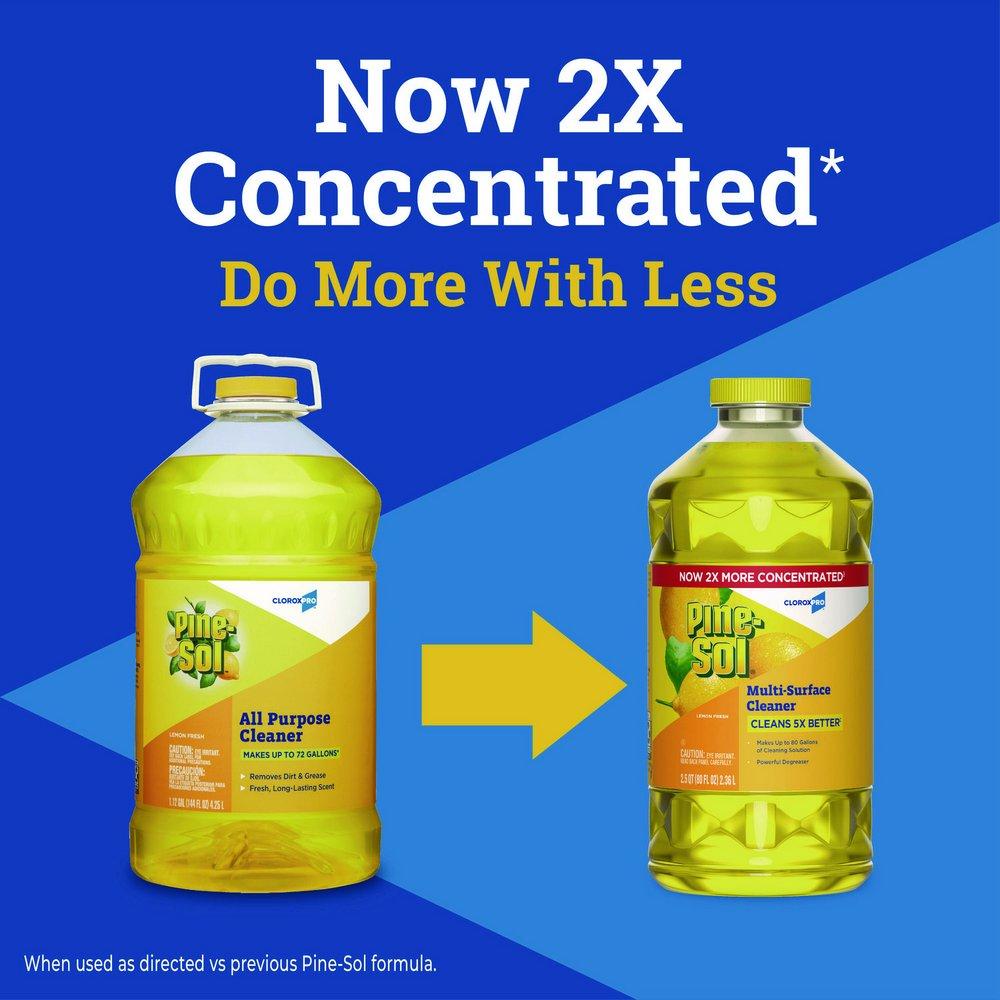 80 oz. Concentrate in Lemon Scent (Case of 3) 