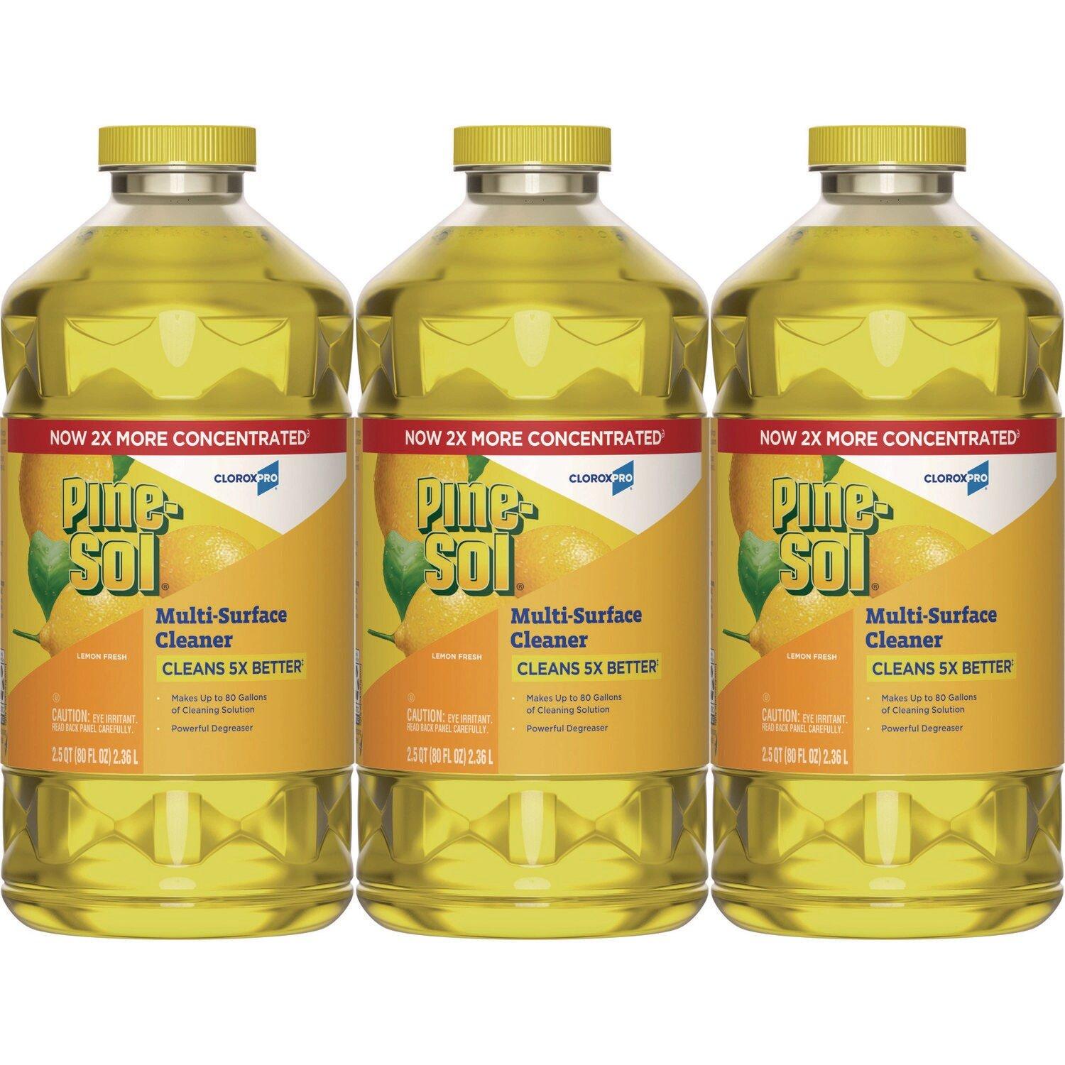 80 oz. Concentrate in Lemon Scent (Case of 3) 