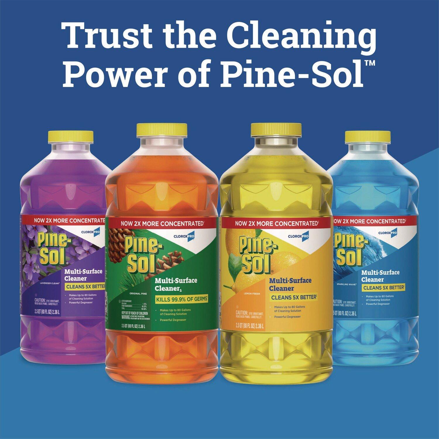 80 oz. Concentrate in Lemon Scent (Case of 3) 