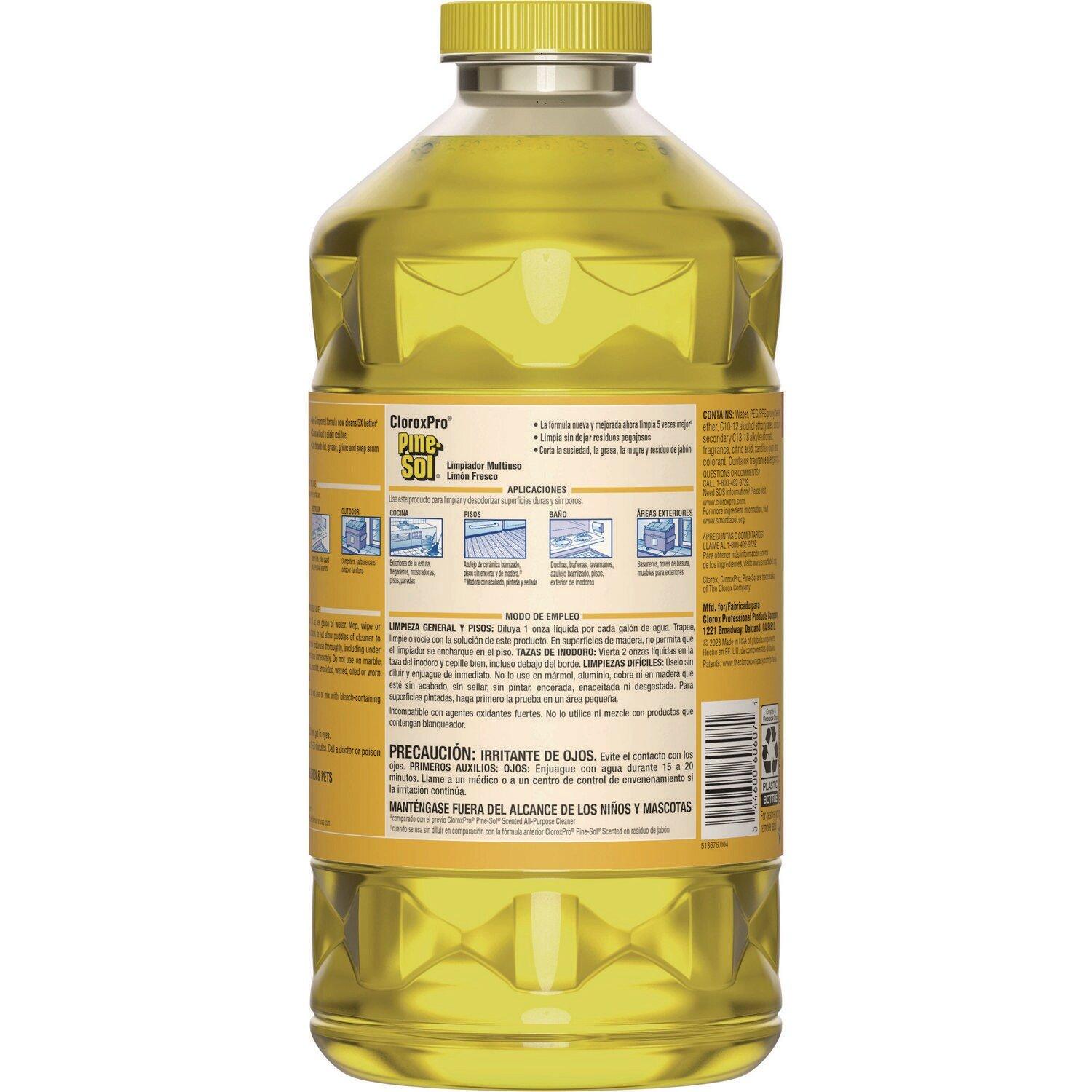 80 oz. Concentrate in Lemon Scent (Case of 3) 