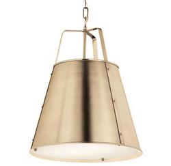 150W 2Lights E26 Pendant in Champagne Bronze / Etched White Glass