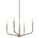 CHANDELIER/SEMI FLUSH MOUNT 4LT 
