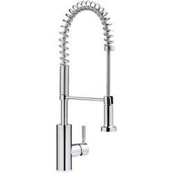 Single Handle Pre-Rinse Kitchen Faucet in Polished Chrome